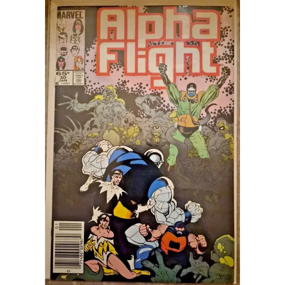 Marvel Comics Alpha Flight Lot of 10 # 22 - 31